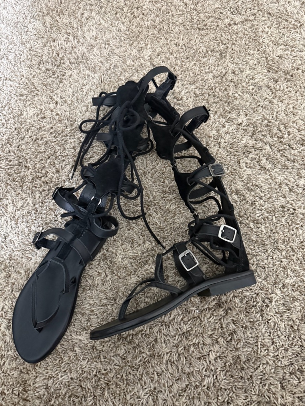 Driftwood Tall Gladiators by Free People 🔥 Size 10 Brand New - Picture 5 of 6